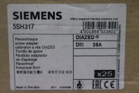 Siemens 5SH317 Passschraube DIAZED DIII 35A (25 St&uuml;ck) Unused OVP