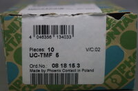 Phoenix Contact UC-TMF 5 Terminal marker 0818153 V/C:02 (10 pieces) Unused OVP