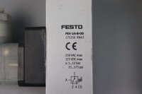 Festo LFR-D-MINI+HEE-D-MINI-24+FRM-D-MINI+PEV-1/4-B-OD Maintenance unit Used