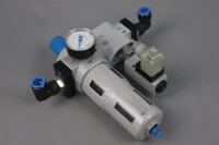 Festo LFR-D-MAXI+FRM-D-MAXII+PEV-1/4-B-OD Maintenance unit Used