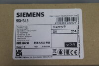 Siemens 5SH315 Passschraube DIAZED DII 20A (25 St&uuml;ck) Unused OVP