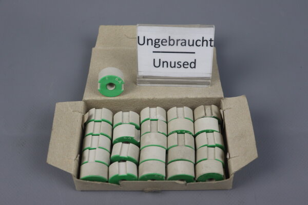 Siemens 5SH312 D-fitting screw DIAZED DII 6A (25 pieces) Unused OVP