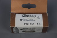 Mersen D02GG40V63 Sicherungseinsatz NEOZED 10xSt&uuml;ck D02-63A Unused OVP