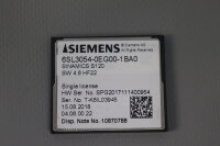 Siemens Sinamics S120 6SL3054-0EG00-1BA0 CompactFlash Card SW: 4.6  Used