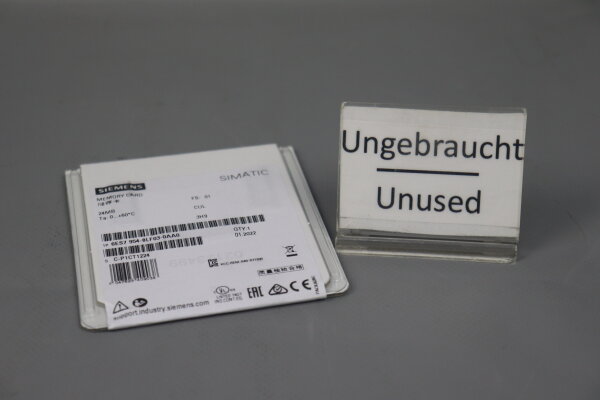 Siemens SIMATIC S7 6ES7954-8LF03-0AA0 Memory Card  FS:01 Sealed