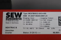 SEW EURODRIVE MC07B0022-5A3-4-S0 Inverter FBG11B 08249121 2,2kW Unused