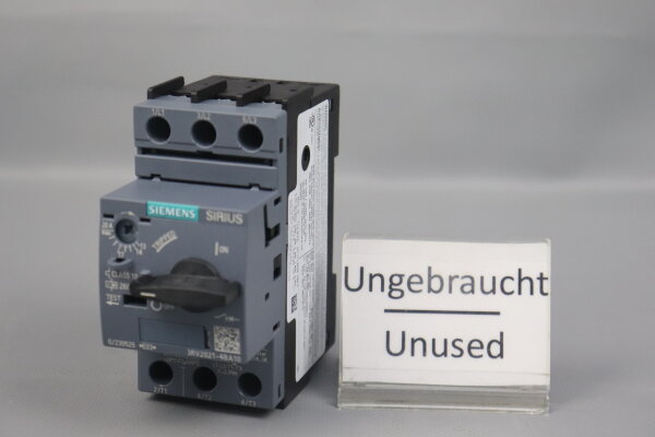 Siemens 3RV2021-4BA10 Leistungsschalter E:03 20A Unused