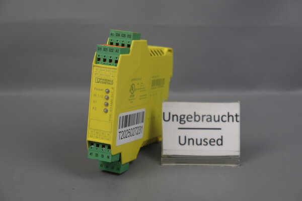 Phoenix Contact PSR-SPP-24UC/ESAM4/3X1/1X2/B Sicherheitsrelais 24V DC 6A Unused