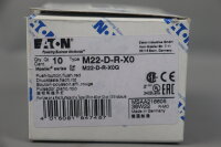 Eaton 10x M22-D-R-XO Drucktaste 216605 Unused OVP