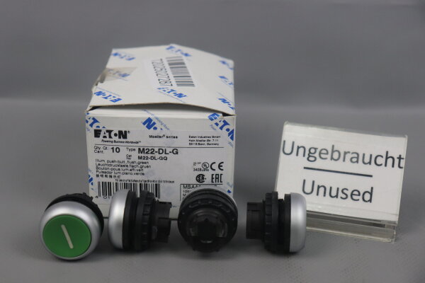 Eaton 6x M22-DL-G Drucktaster 216927 Unused
