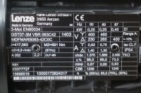 Lenze MDFMARS063-42C0C AC-Stirnradgetriebemotor GST07-3M VBR 063C42 + L&uuml;fter Used