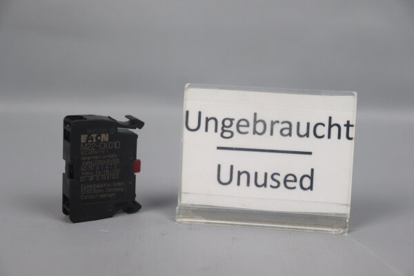 Eaton M22-CK01D Kontaktelement 1 &Ouml;ffner 262510 (12 St&uuml;ck) Unused