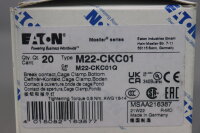 Eaton M22-CKC01 Kontaktelement 216387 6kV 500V (25 St&uuml;ck) Unused OVP
