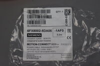 Siemens 6FX8002-5DA05-1AF0 Power cable extension 5M Unused