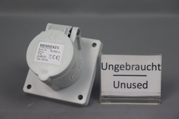 Mennekes 2973A Anbaudose 16A 1h 50-500V Unused