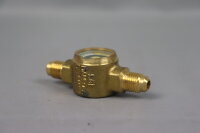Danfoss 014-0007 Sight Glass ext. x ext. 6 mm 1/4in. SAE Unused OVP