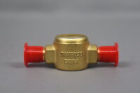 Danfoss 014-0007 Sight Glass flare 1/4 in-6,00mm 35 bar Unused OVP