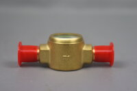 Danfoss 014-0007 Sight Glass flare 1/4 in-6,00mm 35 bar Unused OVP