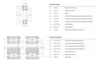 SKF 7030 ACDGA/P4A Hochpr&auml;zisions-Schr&auml;gkugellager Unused OVP