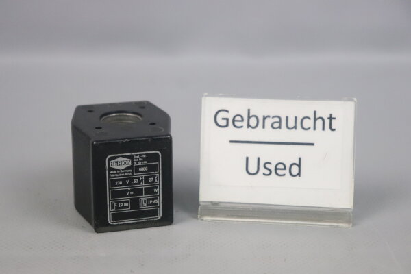 Herion Norgren 0800 solenoid valve 230V 50Hz 27VA Used