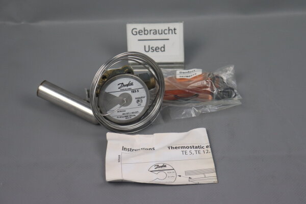 Danfoss 067B3342 Expansionsventil TES 5 R404A/R507 28bar 400psig Used