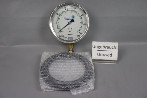 Johnson control 3967 1134 652 Hydraulikdruckmanometer Max.35 bar Unused
