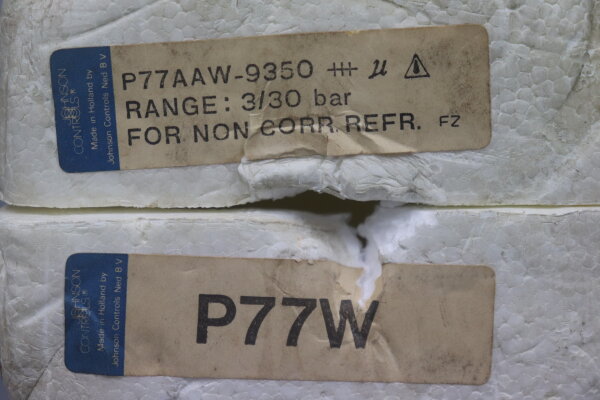 Pressure switch johnson controls p77aaa-9301, 130,17 Pressure switch johnson controls p77aaa-9301, 130,17