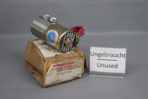 Honeywell V15 LX5 A Skinner Valve V15LX5AA2 10W 24V 50-60Hz Unused OVP