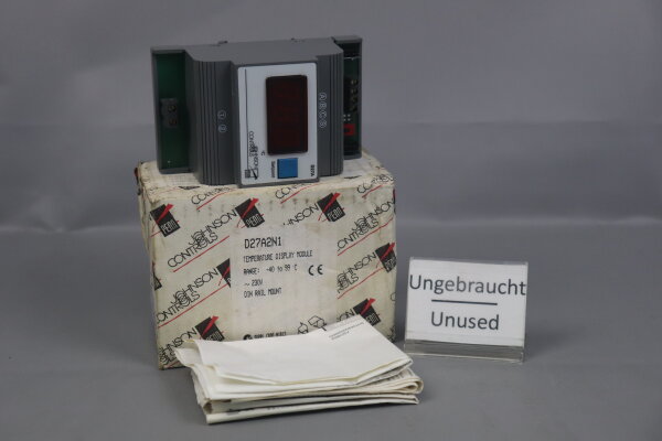 Johnson Controls D27A2N1 Temperaturanzeigemodul 230V Unused OVP