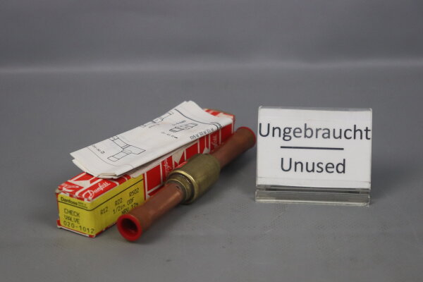 Danfoss 020-1012 Check Valve NRV12s 1/2in. ODF Unused OVP