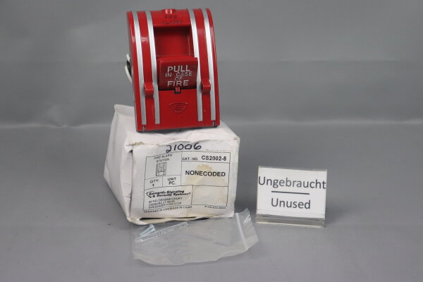 Edwards Signaling CS2002-8 Fire Alarm Station Nonecoded Unused OVP