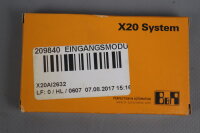 B&R X20AI2632 Rev. G0 analog inputs X20 AI 2632...