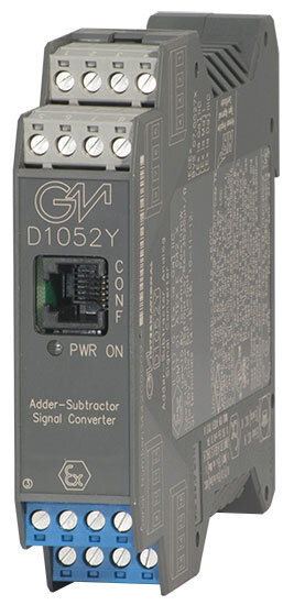 GM International D1052Y Analog Signal Converter, Duplicator, Adder/Subtractor DIN-Rail