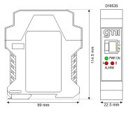 GM International D1053S SIL 2 Analog Signal Converter and...