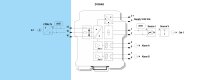 GM International D1054S SIL 2 Repeater Power Supply and...