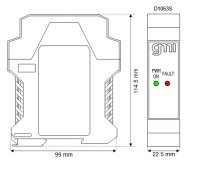 GM International D1063S Load Cell/Strain Gauge Bridge...