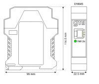 GM International D1064S SIL 2 Load Cell/Strain Gauge...