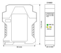 GM International D1080D Flammable Liquid Presence...
