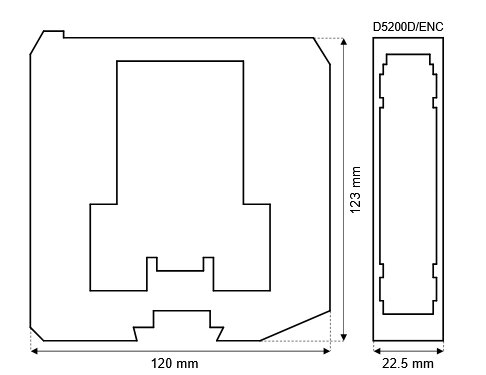 GM International D5000D/ENC Dummy Module