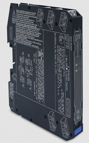 GM International D5016DS I.S. SIL3 2-Wire Active HART&reg; Tx Current Repeater