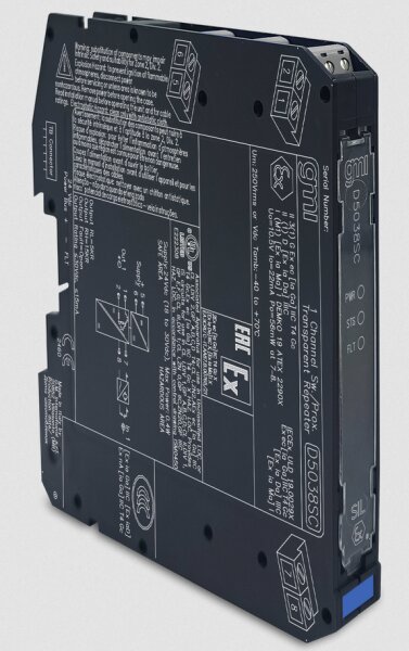 GM International D5038SC I.S. SIL3 Line-Fault Transp. Switch/Prox. Repeater