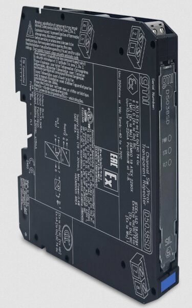 GM International D5038SD I.S. SIL3 Line-Fault Transp. Switch/Prox. Repeater