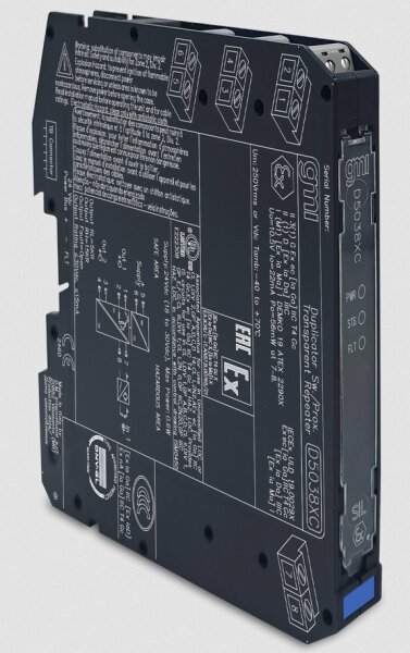 GM International D5038XC I.S. SIL3 Line-Fault Transp. Switch/Prox. Repeater
