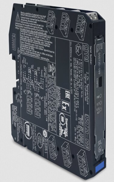 GM International D5072D-099 I.S. SIL2 Sink-Out Temperature Converter