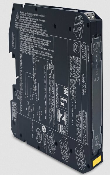 GM International D5090S-102 SIL3 Relay Out Low-Power Module for 5 A NE Loads