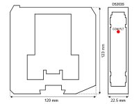 GM International D5203S Diagnostic Module for DIN-Rail