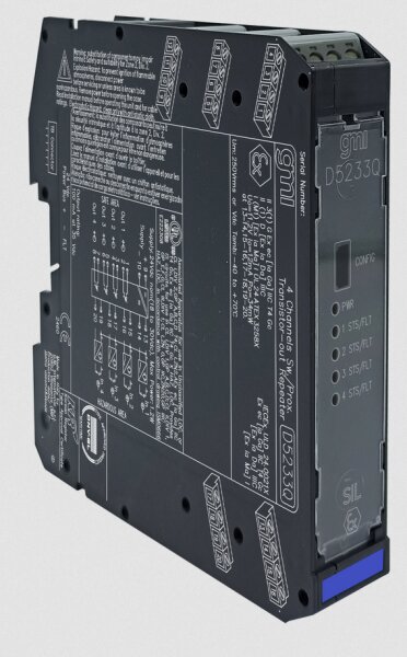 GM International D5233Q I.S. SIL2 Switch/Proximity Transistor-Out Repeater