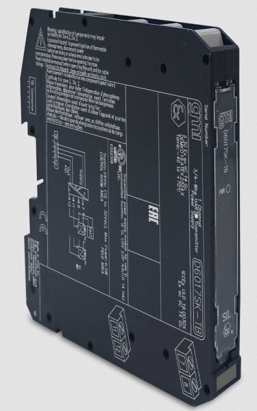 GM International D6017SK-TB SIL3 3/4-Wire HART&reg; Transmitter Power Supply