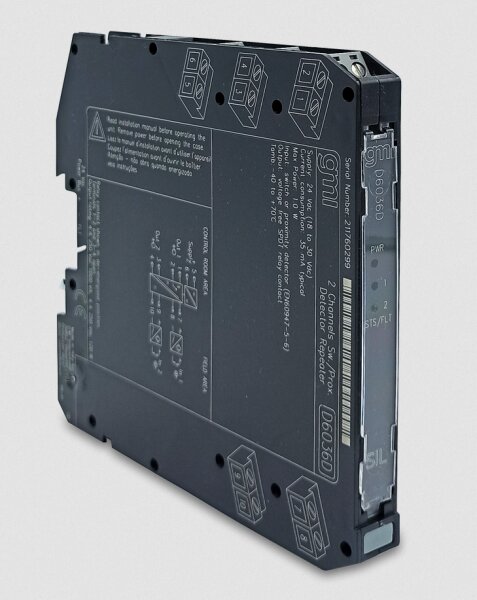 GM International D6036D SIL2 Switch/Proximity Relay-Out Repeater