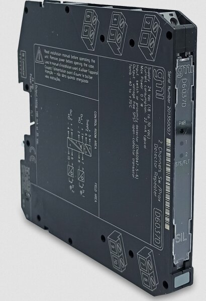 GM International D6037D I.S. SIL2 Switch/Proximity Transistor-Out Repeater